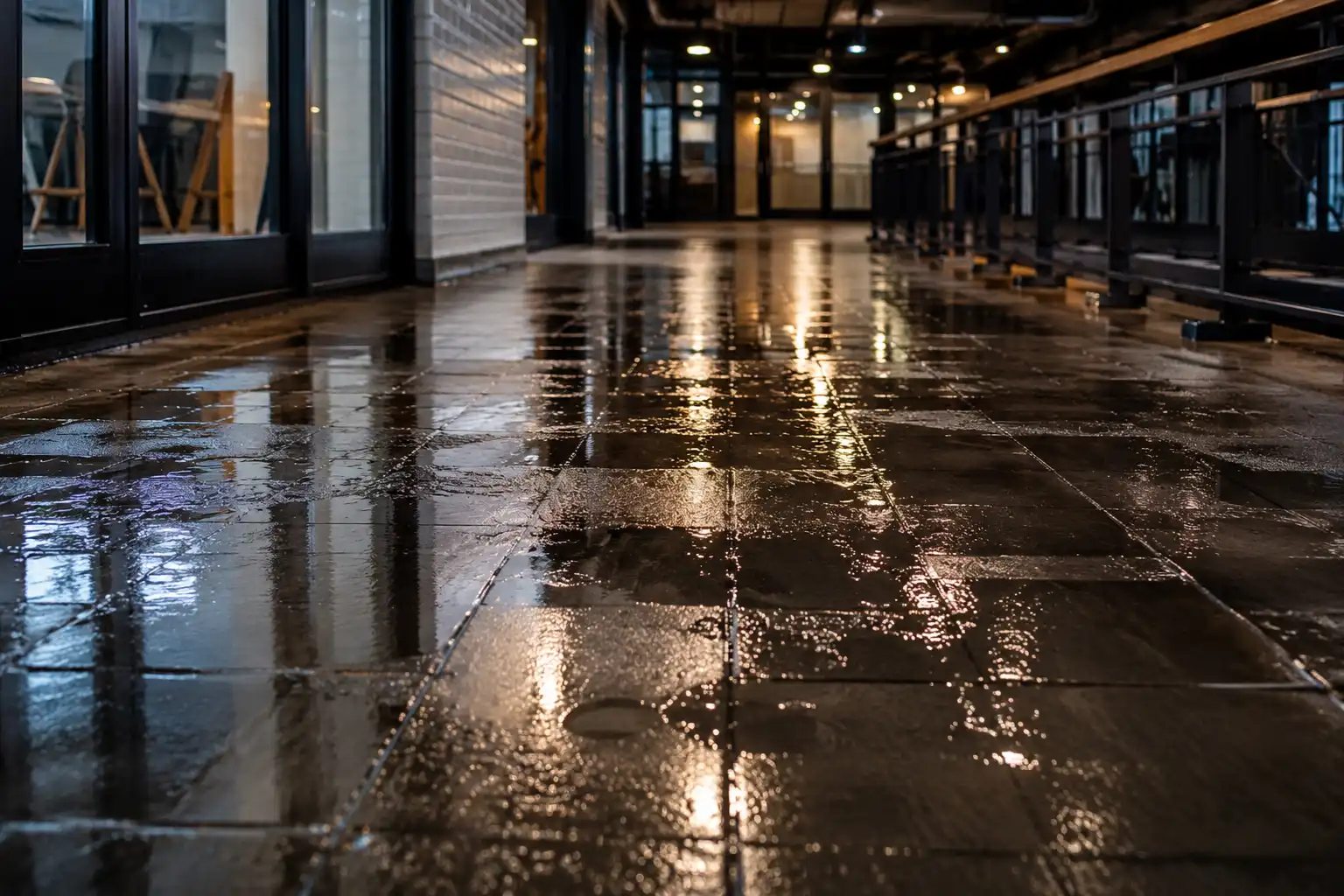 Wet & Slippery Floors